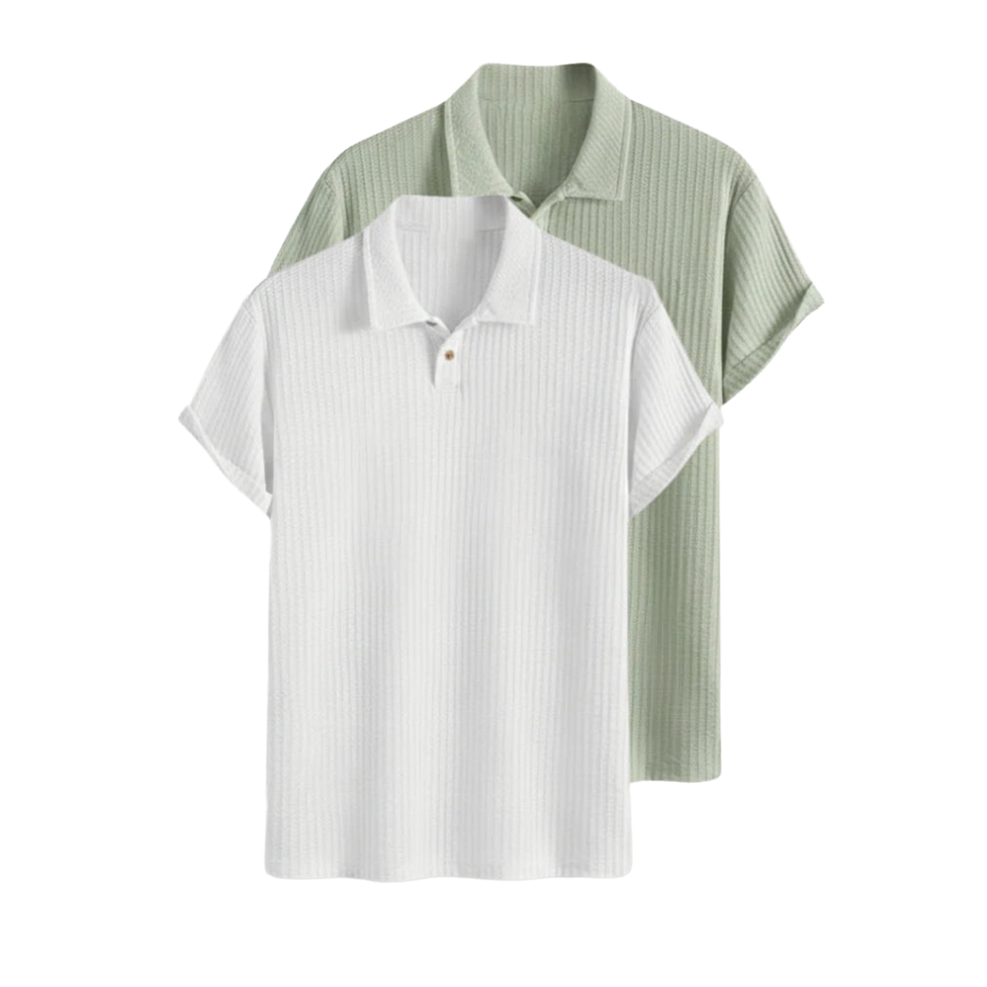 Polo in maglia strutturata Luxe (acquista 1 e ricevi 2) 