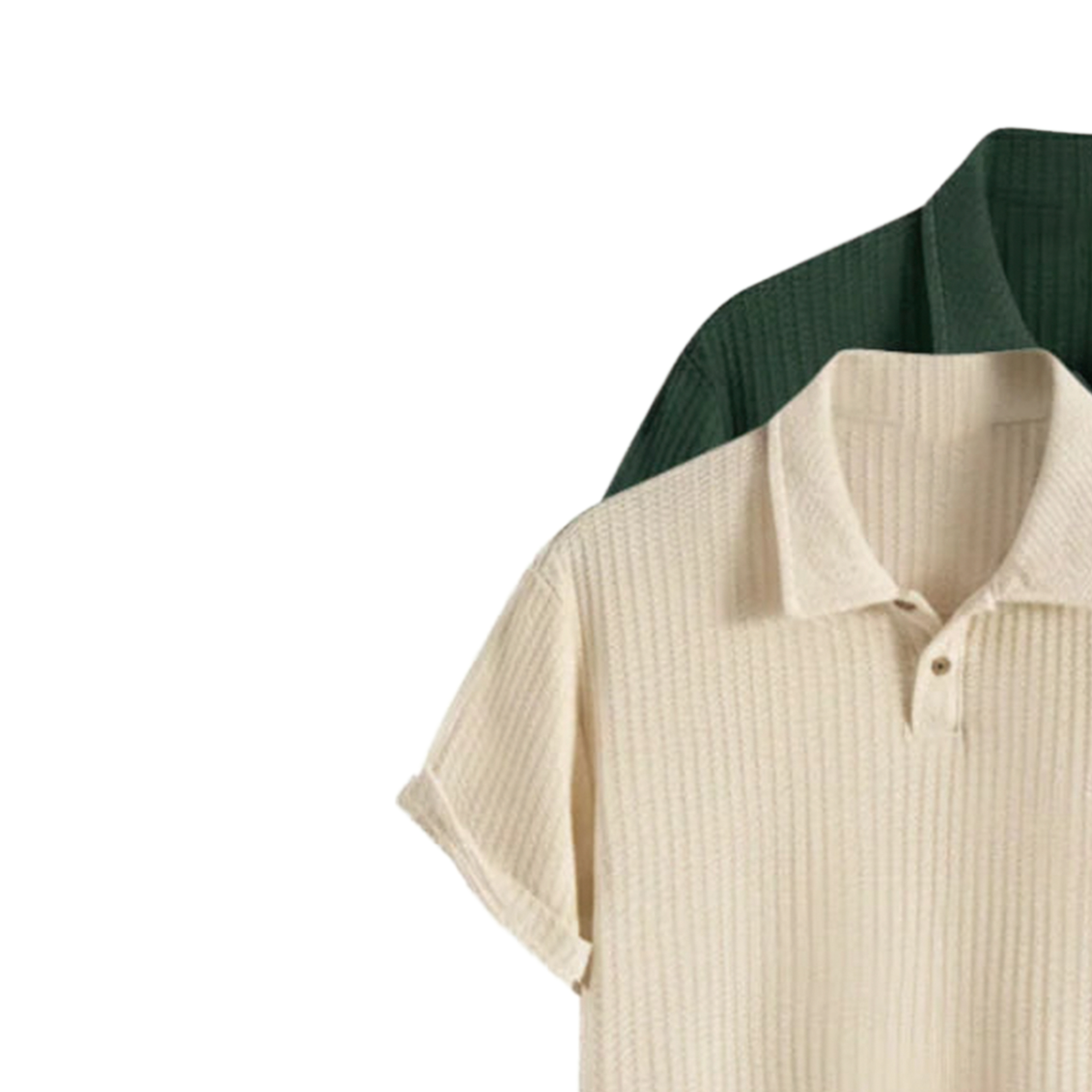 Polo in maglia strutturata Luxe (acquista 1 e ricevi 2) 